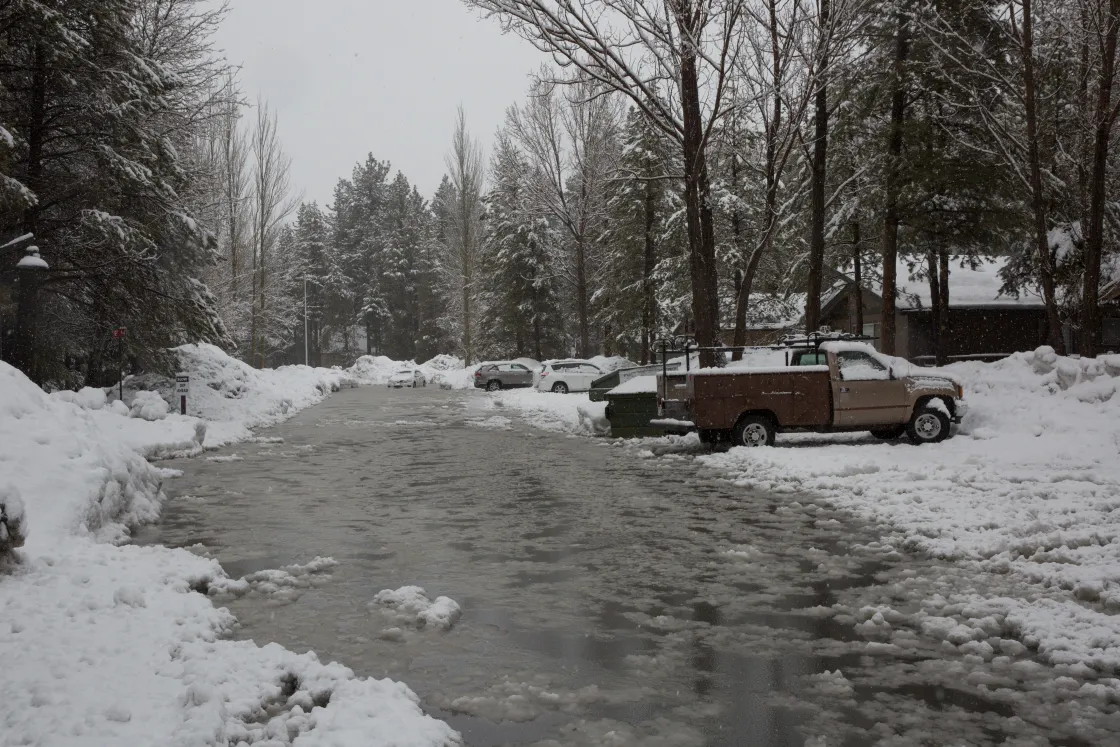  Northern California floods during a rain on snow event