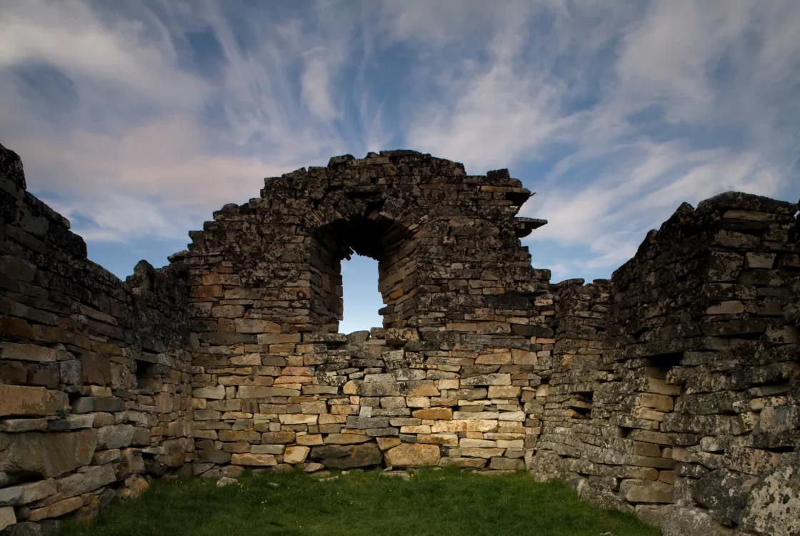 Church ruins in South Greenland