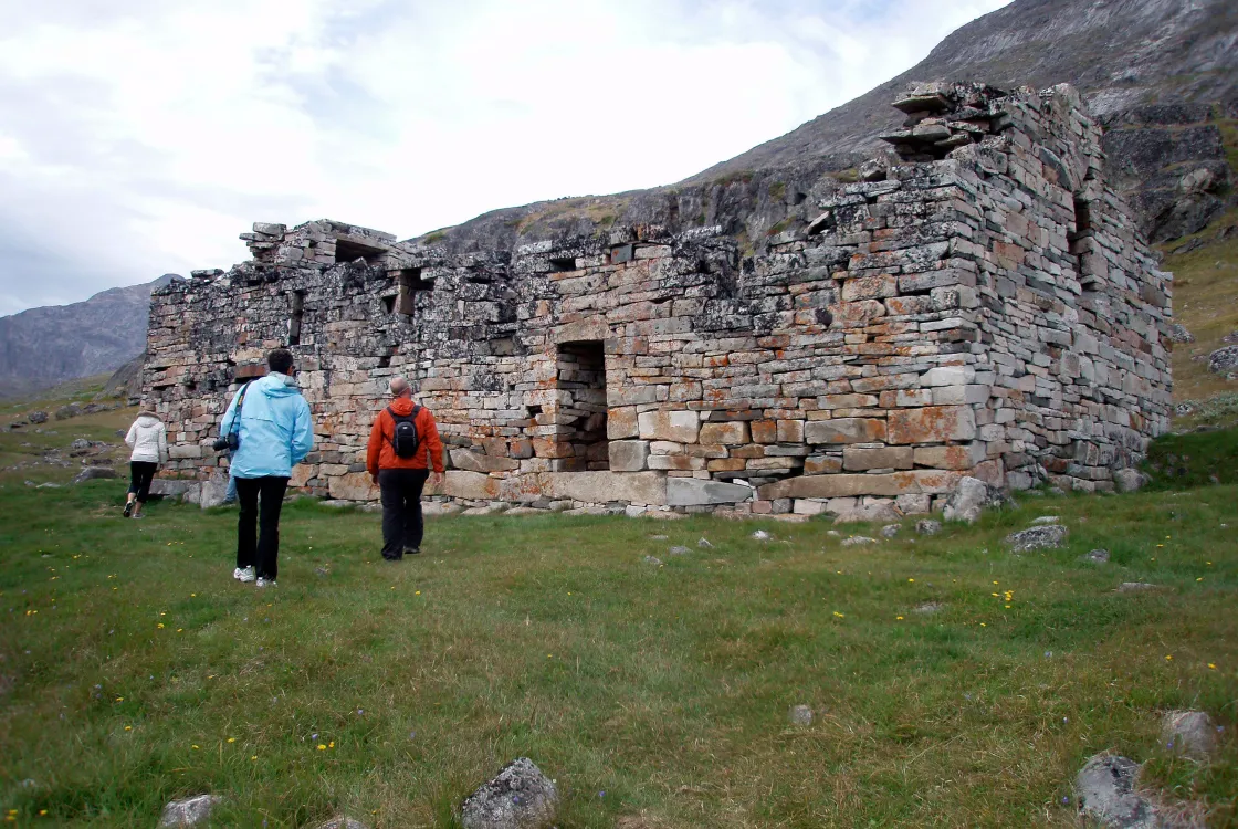 Church ruins in South Greenland