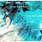 melt off of Antarctic Peninsula