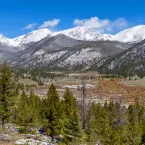 spring in Rocky Mountain National Park